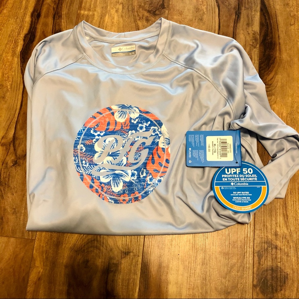 NWT Women’s XL Columbia PFG sun shirt